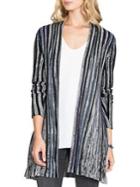 Nic+zoe No Regrets Striped Cardigan