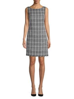 Karl Lagerfeld Paris Textured Shift Dress