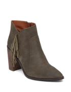 Lucky Brand Mercerr Suede Fringed Boots