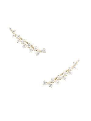 Nadri Aura Crawler Earrings