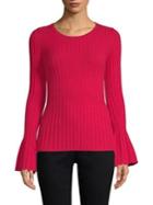 Bailey 44 Cossak Bell-sleeve Ribbed Sweater