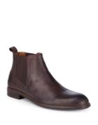 Kenneth Cole New York Leather Round Toe Chelsea Boots