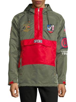 Reason Graphic Quarter-zip Anorak