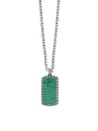Effy 925 Sterling Silver & Turquoise Pendant Necklace