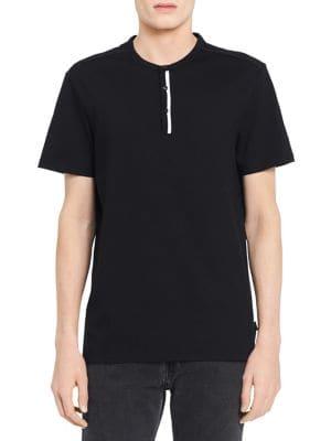 Calvin Klein Quarter-placket Tee