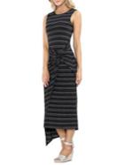 Vince Camuto Tropic Heat Sleeveless Tie-front Dress
