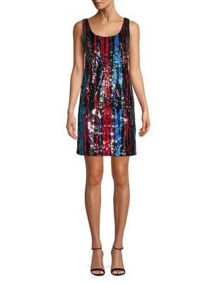Calvin Klein Embellished Shift Dress