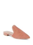 Rachel Zoe Natalie Leather And Velvet Mules