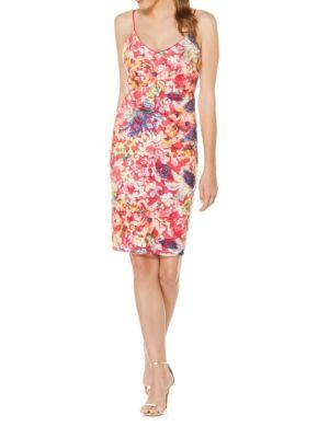 Laundry By Shelli Segal Bright Floral Dress