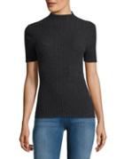 Lord & Taylor High Neck Cashmere Sweater