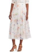 Lauren Ralph Lauren Floral-print A-line Peasant Skirt