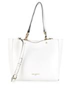 Karl Lagerfeld Paris Leather Tote With Matching Zip Pouch