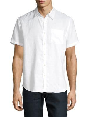 Lucky Brand Linen Short-sleeve Shirt