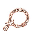Michael Kors Rose Goldtone Oversized Chain Link Bracelet