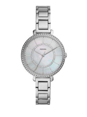 Fossil Jocelyn Three-hand Stainless Steel Bracelet Watch