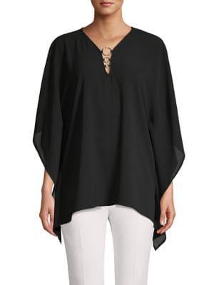 Michael Michael Kors Asymmetrical Hem Top