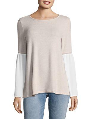 Design Lab Lord & Taylor Colorblock Sweater