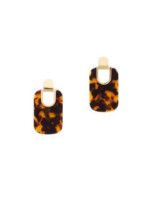 Kate Spade New York Sedgewick 12k Yellow Goldplated Statement Earrings