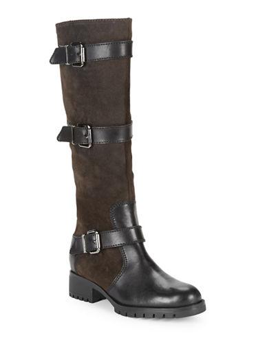 Karl Lagerfeld Paris Knee-high Leather Boots