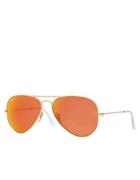 Ray-ban Gold Aviator Sunglasses