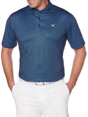 Callaway Mini Gingham Polo