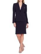 Tahari Arthur S. Levine Pinstripe Skirt Suit