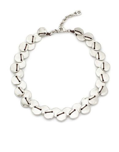 Uno De 50 Flat Beaded Collar Necklace
