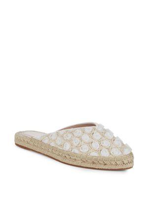 Avec Les Filles Val Closed-toe Fabric Espadrille Mules
