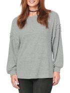 Democracy Faux Pearl-embellished Sweater