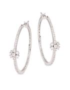Kate Spade New York Pave Hoops - 1.25in