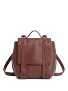Allsaints Fin Mini Leather Backpack