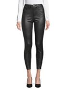 Free People Skinny Faux Leather Trousers