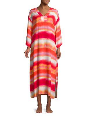 N Natori Bali Hai Printed Caftan
