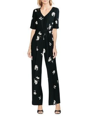 Vince Camuto Daybreak Floral Jumpsuit