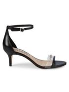 Karl Lagerfeld Paris Dixie Studded Ankle-strap Sandals