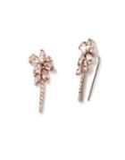 Jenny Packham Floral Ear Crawler Earrings