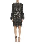 Bardot Emmie Lace Embroidered Dress