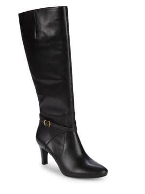 Lauren Ralph Lauren Elberta Tall Leather Boots