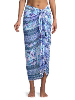 Tommy Bahama Aquapetals Printed Sarong