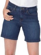 Nydj Jenna Mini Side Slit Denim Shorts