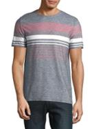 Hugo Boss Tilak Relaxed-fit Mixed-stripe Tee