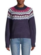 Design Lab Knit Crewneck Sweater