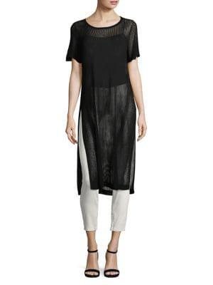 Calvin Klein Short-sleeve Maxi Sweater