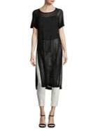 Calvin Klein Short-sleeve Maxi Sweater