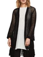 Bcbgmaxazria Knit Fringe-trim Cardigan