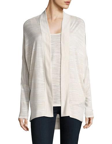 H Halston Open Front Cocoon Cardigan