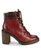 Sam Edelman Sade Block-heel Leather Hiker Boots