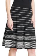 Calvin Klein Striped Sweater Skirt