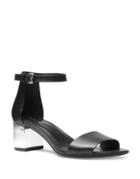 Michael Michael Kors Paloma Leather Ankle-strap Sandals