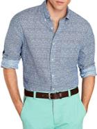 Brooks Brothers Red Fleece Botanical Cotton-linen Shirt